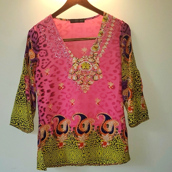 Zawary Girls Kids Top/Coverup - Picture 3 of 7